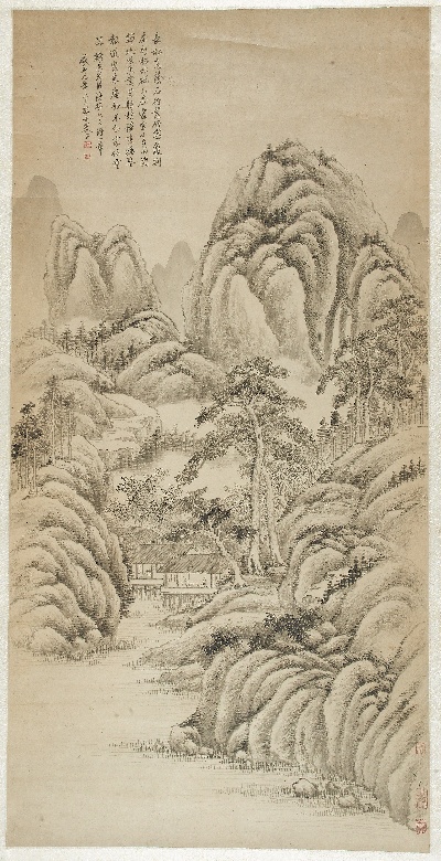 国画印刷版.清代2的国画作品-197