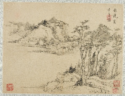 国画印刷版.清代2的国画作品-328-4