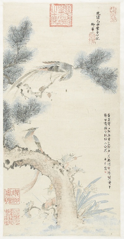 国画印刷版.清代2的国画作品-397