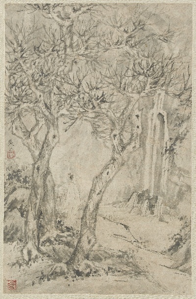 国画印刷版.清代2的国画作品-432