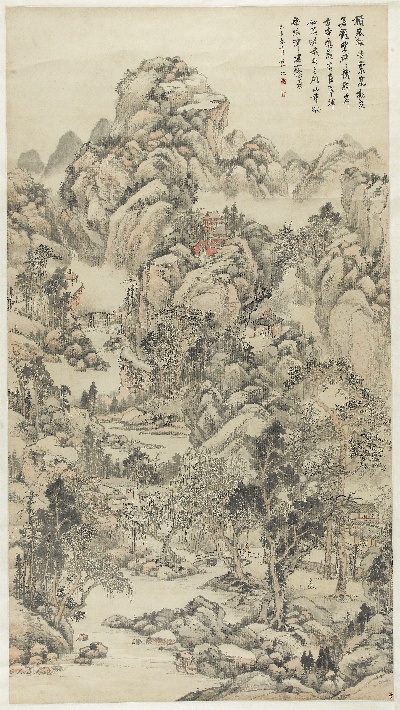 国画印刷版.清代2的国画作品-1001
