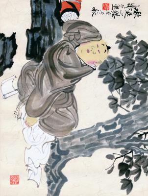 国画.近现代的国画作品-乐乐出 拷贝