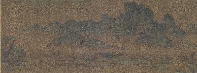 国画印刷版.元.元 商琦 春山图卷绢本的国画作品-A 2