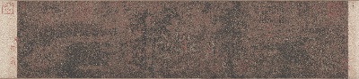 国画印刷版.五代.五代 阮郜 阆苑女仙图卷的国画作品-五代 阮郜阆 苑女仙图卷绢本42.7X191.38