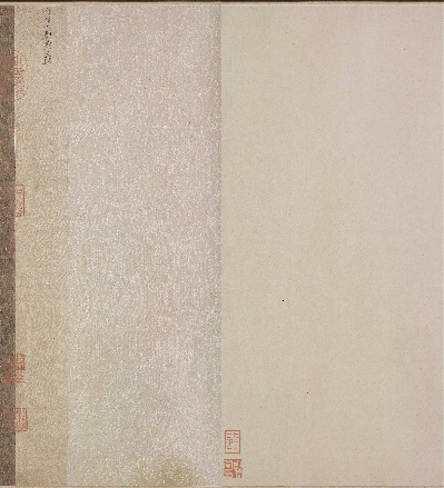 国画印刷版.五代.五代 阮郜 阆苑女仙图卷的国画作品-卷3