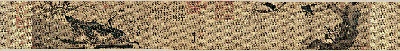 国画印刷版.宋.赵佶的国画作品-北宋 赵佶 柳鸦芦雁图(玄)绢本34X223