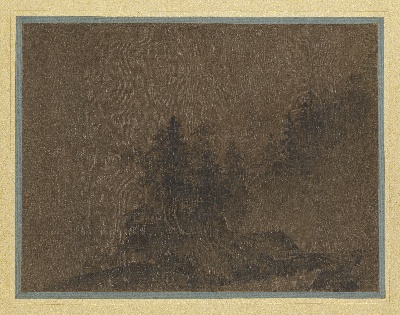 国画印刷版.宋.夏圭的国画作品-宋 夏珪（传） 山水图 绢本水墨 25.9×34.3