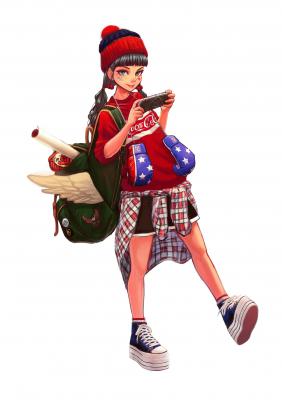 Jungon Kim韩国画师作品的作品-0_cute girl, jungon Kim_01