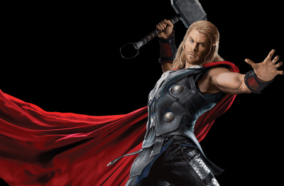 卡通复仇者联盟免抠.PNG免抠 真实人物-Thor_038