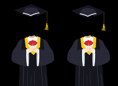 卡通毕业人物免抠.PNG免扣 学士服-Thor_007
