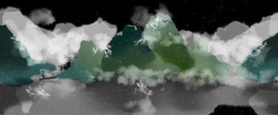 水墨中国风免抠.水墨山水-Thor_011