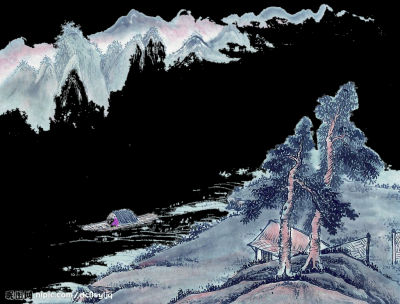 水墨中国风免抠.水墨山水-Thor_020