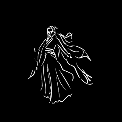 水墨武侠人物免抠-Thor_053