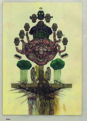 动漫.【异兽魔都】[林田球]ドロヘドロ画集  MUD AND SLUDGE的作品-293