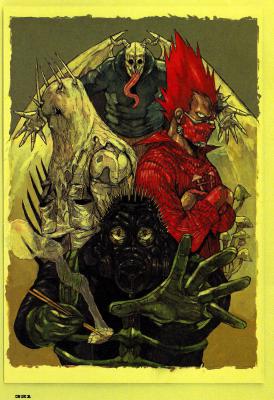 动漫.【异兽魔都】[林田球]ドロヘドロ画集  MUD AND SLUDGE的作品-303