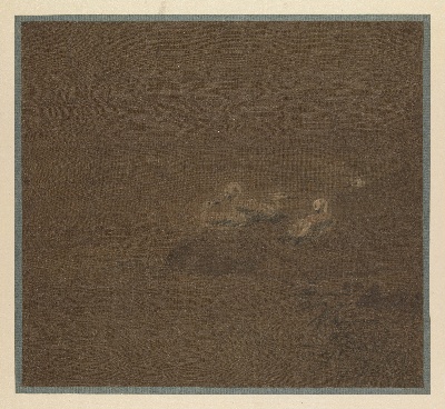 国画印刷版.其他朝代.唐的国画作品-唐 惠崇 《雁图》46X50