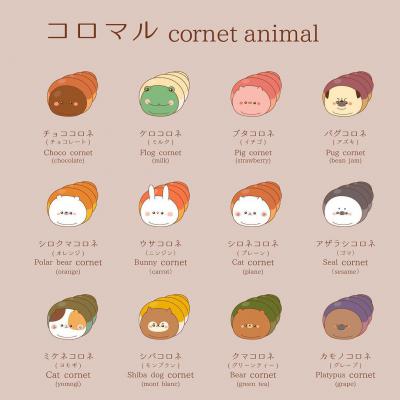 动漫.超可爱小动物食物手绘板绘的作品-1265213090799705519_1(0950A)