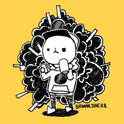 动漫.韩国简笔人物拟人猫咪手绘的作品-1113342152173649528_1(B9AE3)