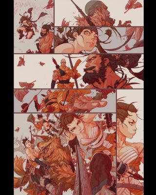动漫.Y202 340张 插画师raiiken人设的作品-店搜 有余素材 (134)