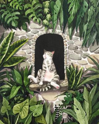 Y62 猫咪和老虎 插画师grace_j.1的作品-(53)(00012)