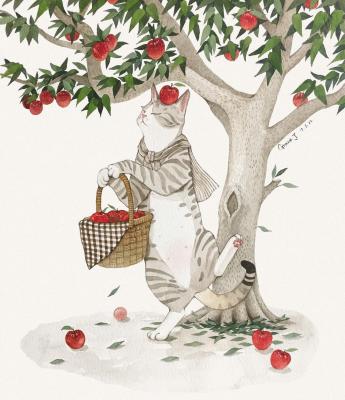 Y62 猫咪和老虎 插画师grace_j.1的作品-(183)(00010)