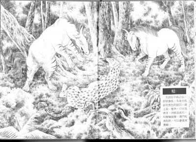 T15-日本百鬼夜行和风妖怪图鉴鸟山石燕山海异兽志百鬼录参考素材.中国妖怪大图监中国妖怪大图鉴的作品