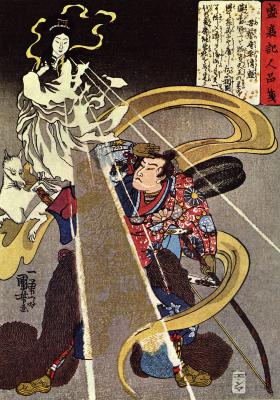 T15-日本百鬼夜行和风妖怪图鉴鸟山石燕山海异兽志百鬼录参考素材.妖怪图集和风妖怪的作品
