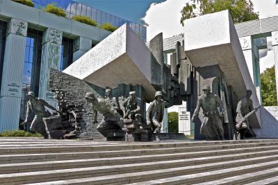 风景图.M203  实景图片 欧美风情 现代城市与古建筑 街道街景 场景绘画参考4波兰 华沙的图片