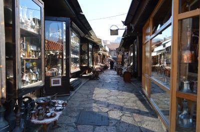 风景图.M203  实景图片 欧美风情 现代城市与古建筑 街道街景 场景绘画参考5波斯尼亚和墨塞哥维那 萨拉热窝的图片