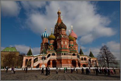 风景图.M203  实景图片 欧美风情 现代城市与古建筑 街道街景 场景绘画参考7俄罗斯 莫斯科的图片
