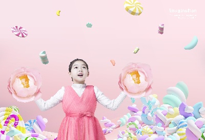 海报精品儿童立体PSD抠图背景模版18P的PSD模板
