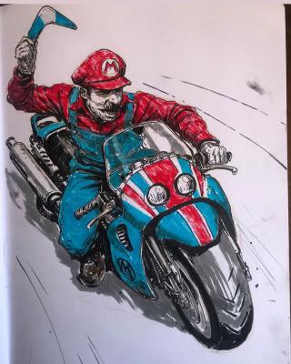 Karl Kopinski 创意插画集 金政基风格 手绘插画概念人物设计素材Karl Kopinski的作品