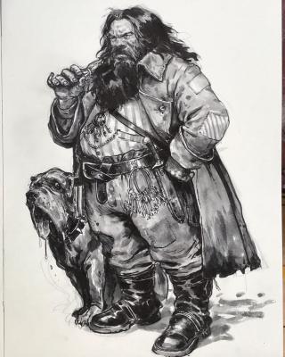Karl Kopinski 创意插画集 金政基风格 手绘插画概念人物设计素材Karl Kopinski的作品