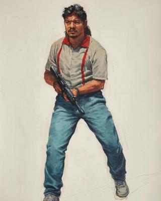 Karl Kopinski 创意插画集 金政基风格 手绘插画概念人物设计素材Karl Kopinski的作品