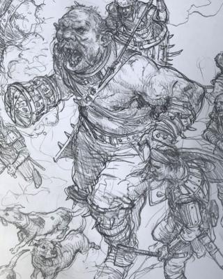 Karl Kopinski 创意插画集 金政基风格 手绘插画概念人物设计素材Karl Kopinski的作品