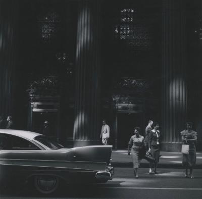 其他.Ray K Metzker 雷·梅兹克 黑白摄影大师灯光阴影和线条素材的摄影作品