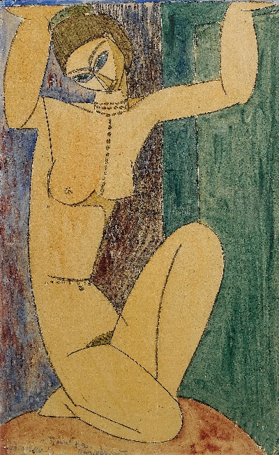 油画精选Amedeo Modigliani.Drawings的油画作品