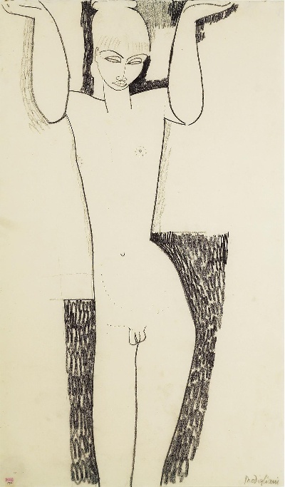 油画精选Amedeo Modigliani.Drawings的油画作品