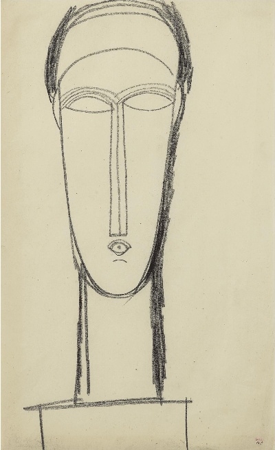油画精选Amedeo Modigliani.Drawings的油画作品