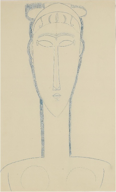 油画精选Amedeo Modigliani.Drawings的油画作品