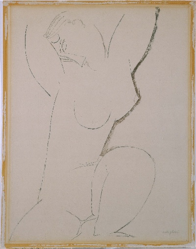油画精选Amedeo Modigliani.Drawings的油画作品