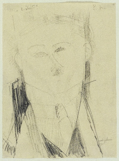 油画精选Amedeo Modigliani.Drawings的油画作品