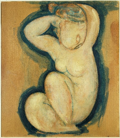 油画精选Amedeo Modigliani.Drawings的油画作品