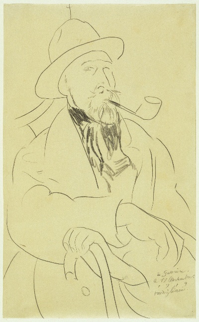 油画精选Amedeo Modigliani.Drawings的油画作品