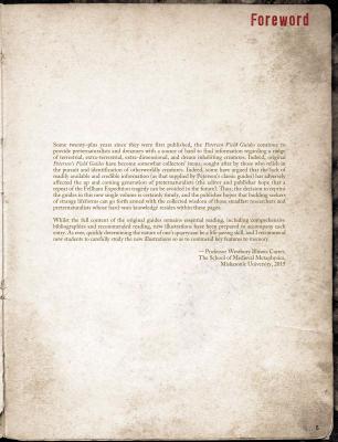 克苏鲁神话艺术设定集Field Guide to Lovecraftian Horrors的作品
