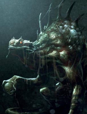 克苏鲁神话艺术设定集Field Guide to Lovecraftian Horrors的作品