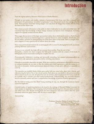 克苏鲁神话艺术设定集Field Guide to Lovecraftian Horrors的作品