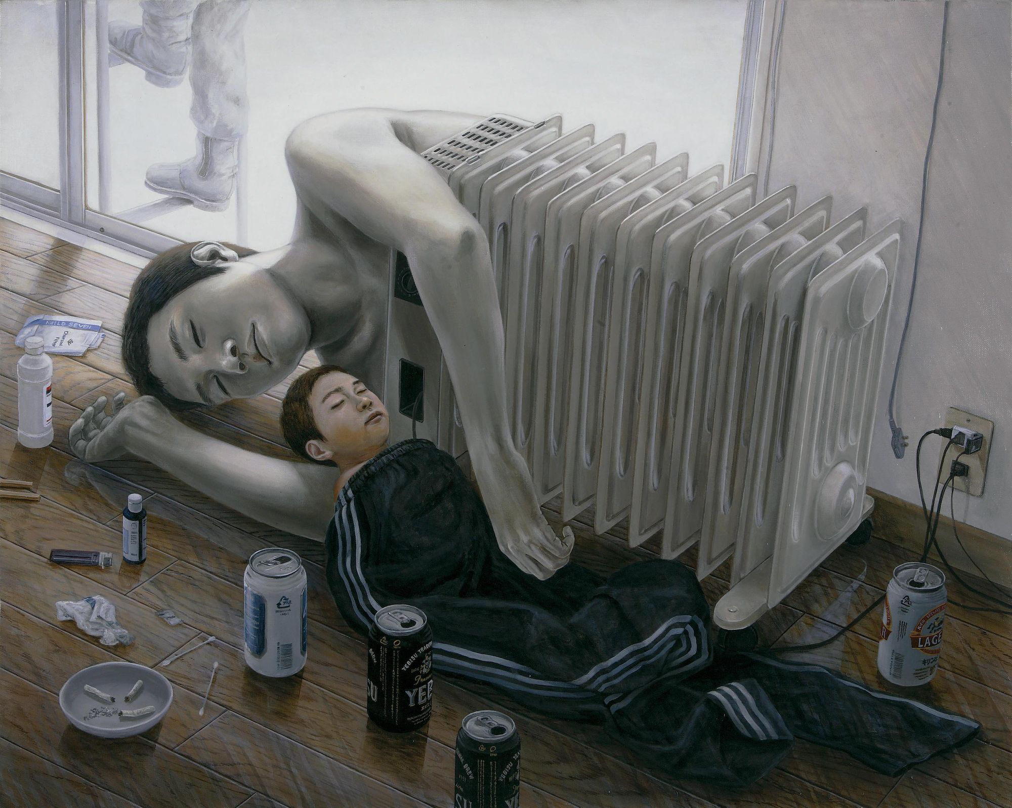 日本绘画【日本】石田彻也（Tetsuya Ishida）超现实、怪诞绘画的绘画作品