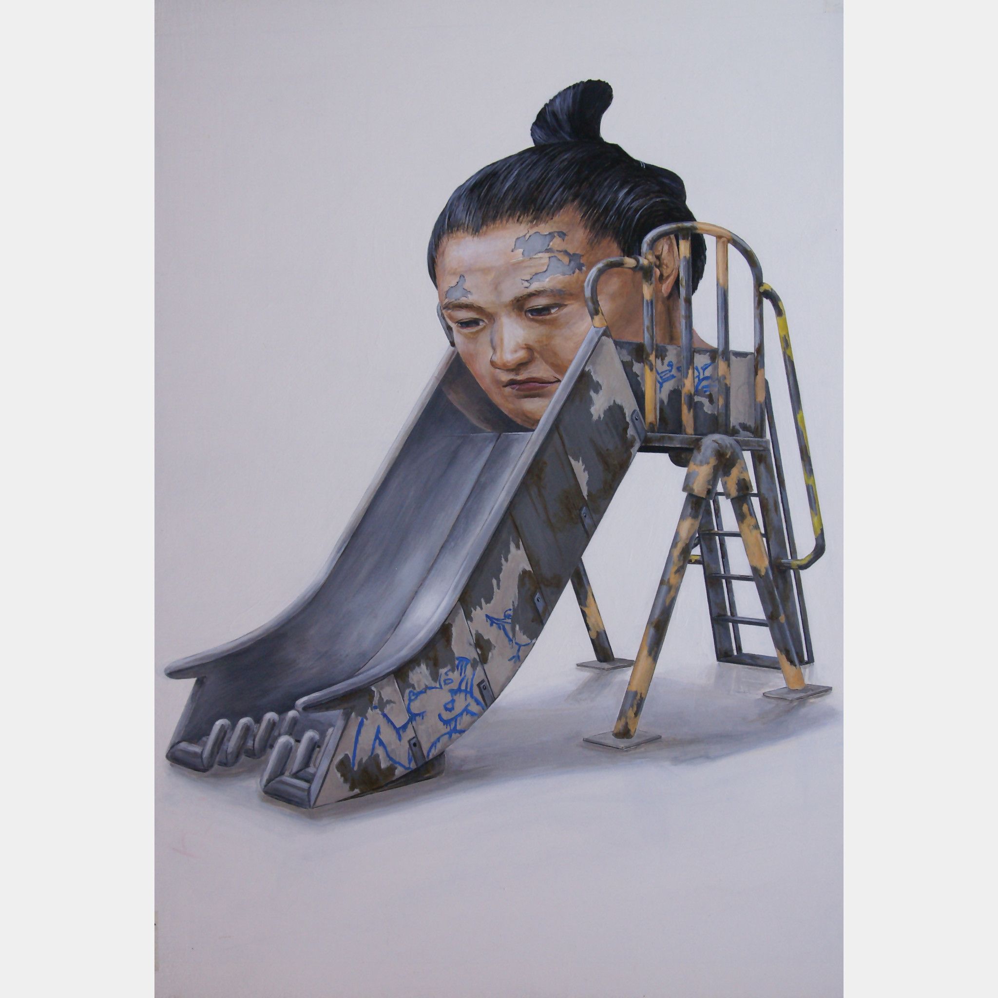 日本绘画【日本】石田彻也（Tetsuya Ishida）超现实、怪诞绘画的绘画作品