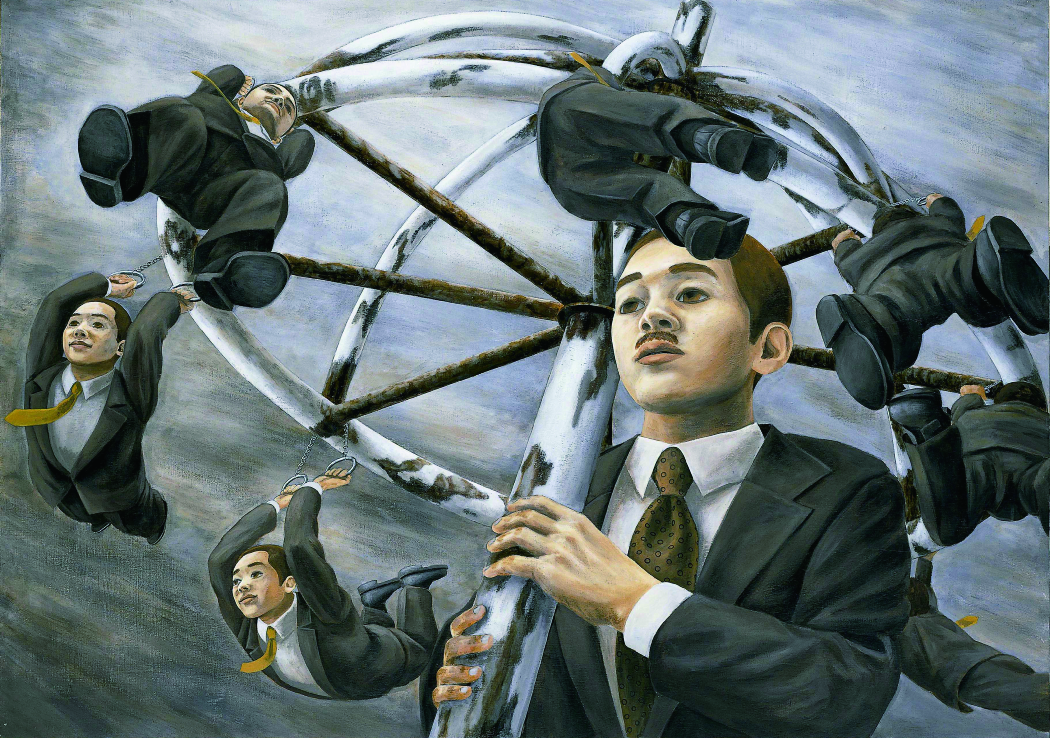 日本绘画【日本】石田彻也（Tetsuya Ishida）超现实、怪诞绘画的绘画作品